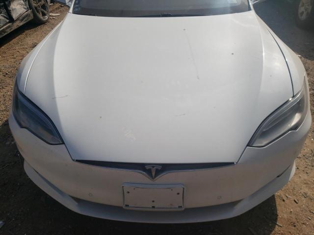 5YJSA1E29MF424161 - 2021 TESLA MODEL S Սպիտակ լուսանկար 7
