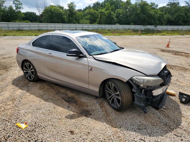 WBA1F5C51EVV99733 - 2014 BMW 228 I GRAY photo 4