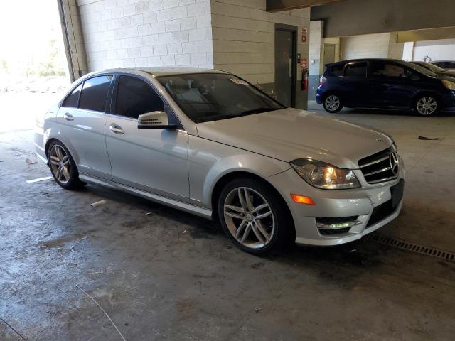 WDDGF4HB6ER306820 - 2014 MERCEDES-BENZ C 250 SILVER photo 4