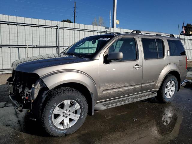 5N1AR18W45C700579 - 2005 NISSAN PATHFINDER LE BROWN photo 1