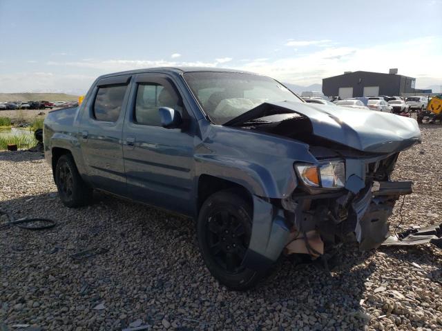 2HJYK16476H557940 - 2006 HONDA RIDGELINE RTS TEAL photo 4