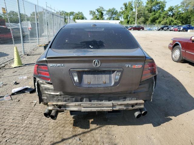 19UUA76587A010436 - 2007 ACURA TL TYPE S GRAY photo 6