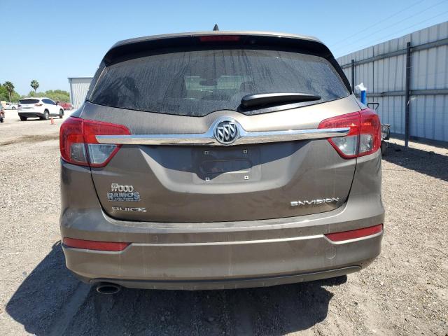 LRBFXBSA8HD003948 - 2017 BUICK ENVISION ESSENCE Շագանակագույն լուսանկար 6