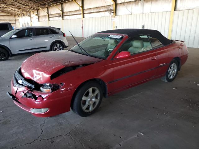 2T1FF28P22C601764 - 2002 TOYOTA CAMRY SOLA SE RED photo 1