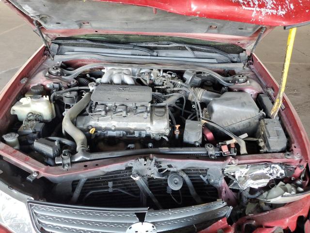 2T1FF28P22C601764 - 2002 TOYOTA CAMRY SOLA SE RED photo 11