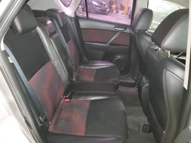 JM1BL1H42A1319747 - 2010 MAZDA SPEED 3 ვერცხლისფერი ფოტო 10