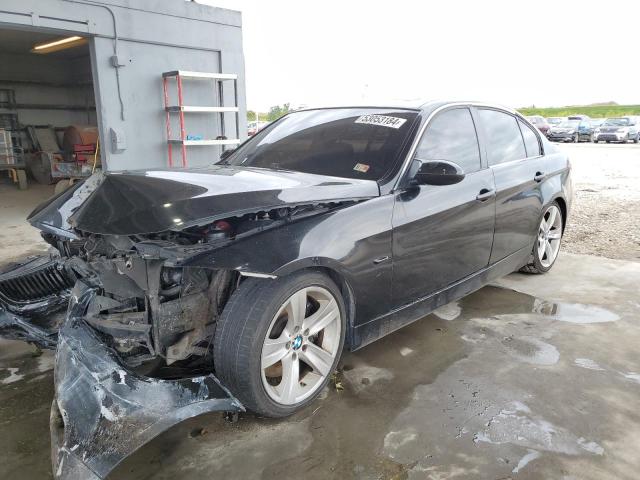 WBAVB73538KY63498 - 2008 BMW 335 I BLACK photo 1