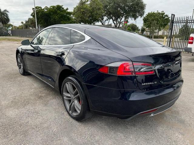 5YJSA1H13EFP40997 - 2014 TESLA MODEL S BLACK photo 2