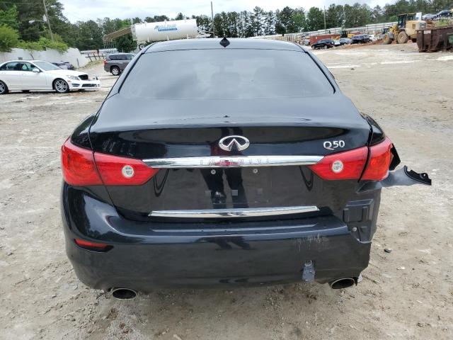 JN1BV7AP8FM346171 - 2015 INFINITI Q50 BASE BLACK photo 6