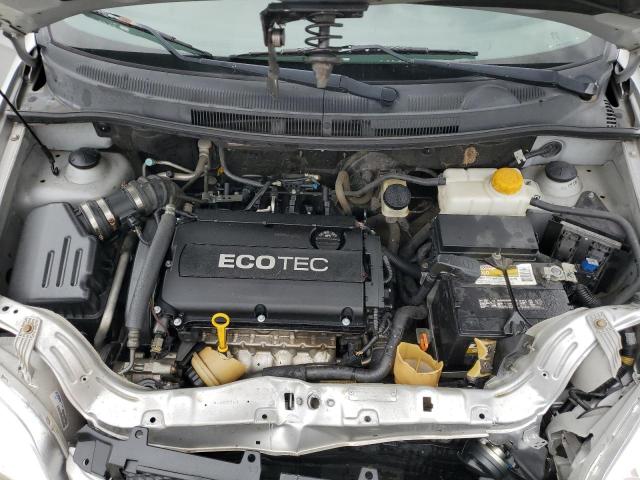 KL1TD56E09B318954 - 2009 CHEVROLET AVEO LS 银色 照片 11