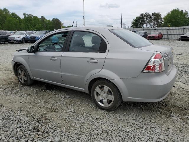 KL1TD56E09B318954 - 2009 CHEVROLET AVEO LS 银色 照片 2