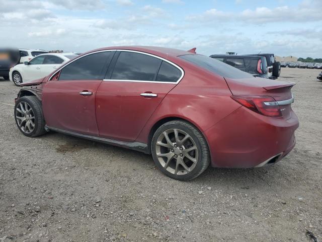 2G4GU5GX9E9258304 - 2014 BUICK REGAL GS RED photo 2