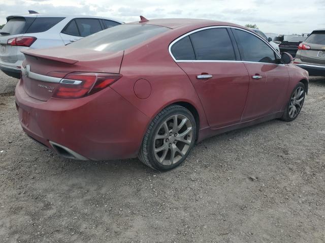 2G4GU5GX9E9258304 - 2014 BUICK REGAL GS RED photo 3