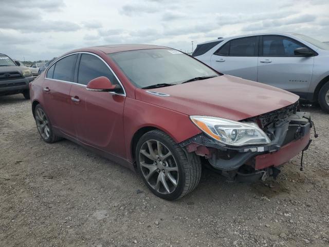 2G4GU5GX9E9258304 - 2014 BUICK REGAL GS RED photo 4