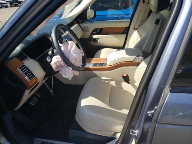 SALGV5RE3KA542680 - 2019 LAND ROVER RANGE ROVE AUTOBIOGRAPHY BLUE photo 7