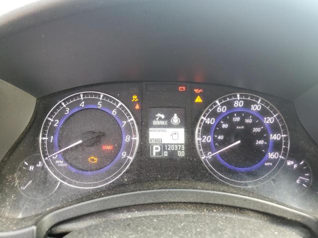 JN1AJ0HP0CM400546 - 2012 INFINITI EX35 BASE Արծաթագույն լուսանկար 9