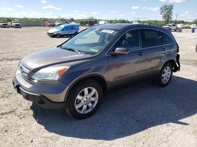 5J6RE38799L013007 - 2009 HONDA CR-V EXL GRAY photo 1