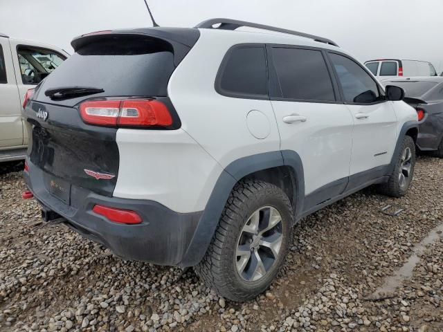 1C4PJMBS2EW276766 - 2014 JEEP CHEROKEE TRAILHAWK WHITE photo 3