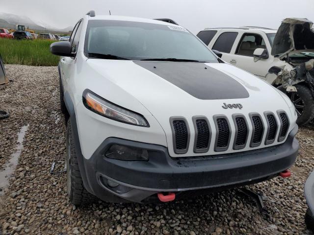 1C4PJMBS2EW276766 - 2014 JEEP CHEROKEE TRAILHAWK WHITE photo 5