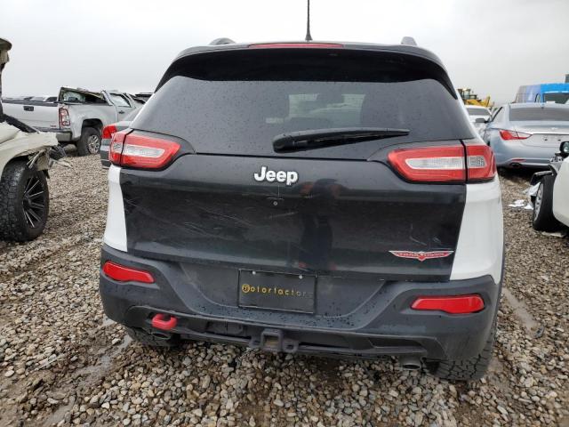 1C4PJMBS2EW276766 - 2014 JEEP CHEROKEE TRAILHAWK WHITE photo 6