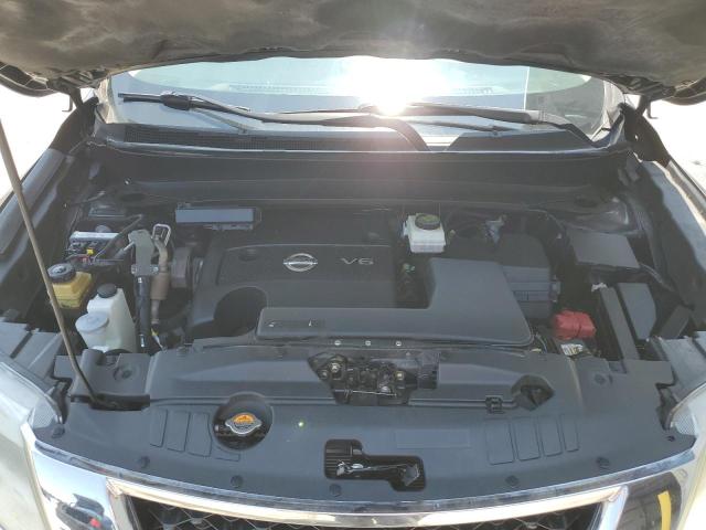 5N1AR2MM8FC623436 - 2015 NISSAN PATHFINDER S BROWN photo 11