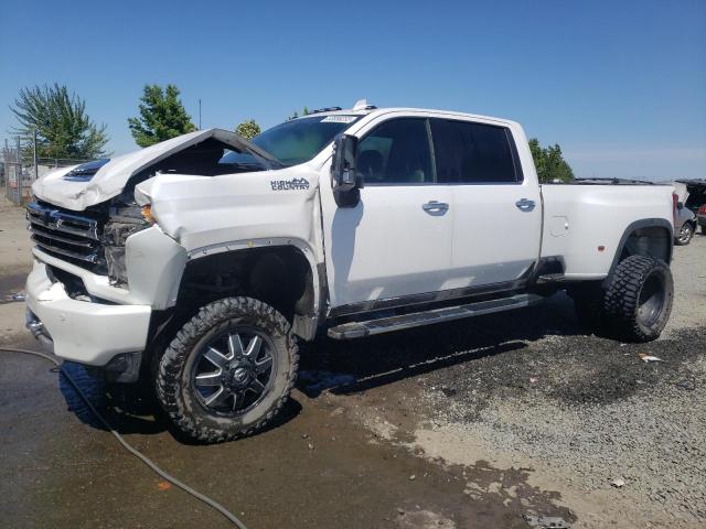 1GC4YVEY4MF245635 - 2021 CHEVROLET SILVERADO K3500 HIGH COUNTRY WHITE photo 1