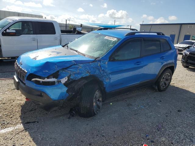 1C4PJMBX2LD646747 - 2020 JEEP CHEROKEE TRAILHAWK BLUE photo 1