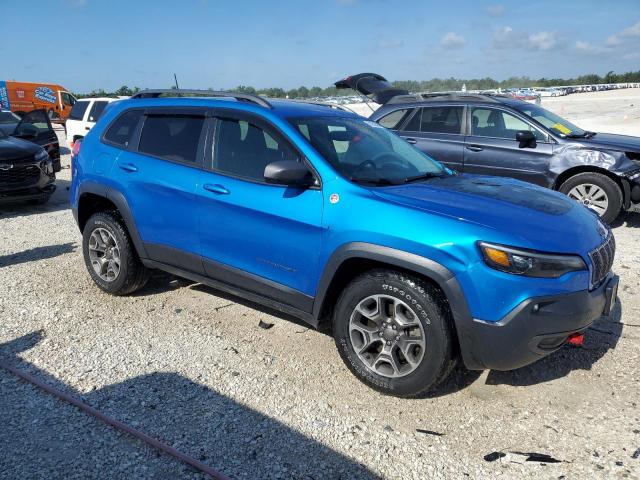 1C4PJMBX2LD646747 - 2020 JEEP CHEROKEE TRAILHAWK BLUE photo 4
