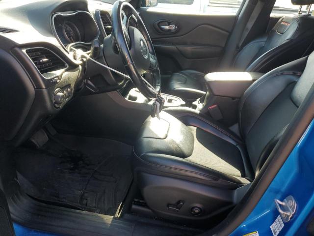 1C4PJMBX2LD646747 - 2020 JEEP CHEROKEE TRAILHAWK BLUE photo 7