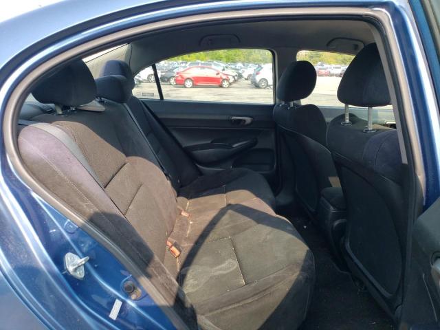 2HGFA1F62BH510245 - 2011 HONDA CIVIC LX-S Կապույտ լուսանկար 10