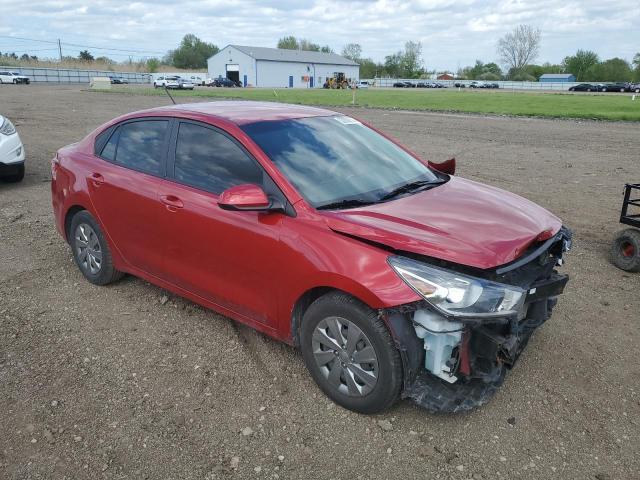 3KPA24AB3KE246539 - 2019 KIA RIO S RED photo 4