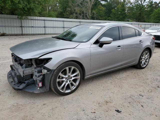 JM1GJ1W62E1149220 - 2014 MAZDA 6 GRAND TOURING SILVER photo 1