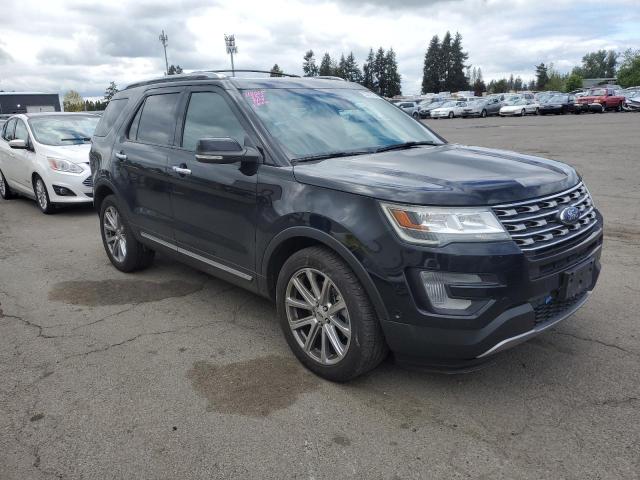 1FM5K8F8XHGB53866 - 2017 FORD EXPLORER LIMITED BLACK photo 4