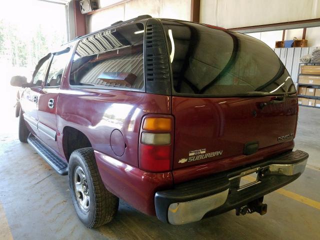 1GNEC16Z43J198449 - 2003 CHEVROLET SUBURBAN C1500  photo 3