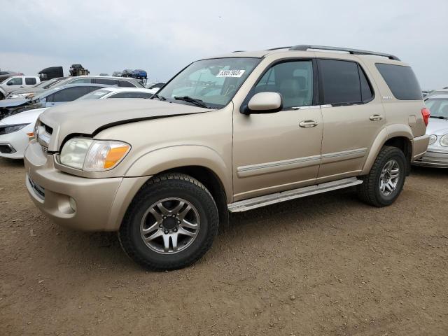5TDBT48A15S235967 - 2005 TOYOTA SEQUOIA LIMITED GOLD photo 1