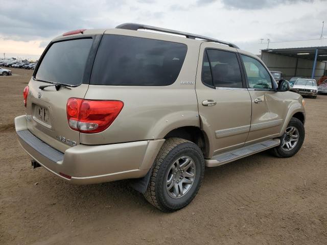 5TDBT48A15S235967 - 2005 TOYOTA SEQUOIA LIMITED GOLD photo 3