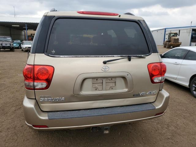 5TDBT48A15S235967 - 2005 TOYOTA SEQUOIA LIMITED GOLD photo 6