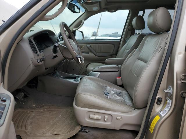 5TDBT48A15S235967 - 2005 TOYOTA SEQUOIA LIMITED GOLD photo 7