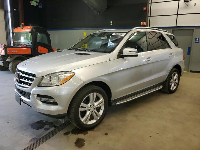 4JGDA5HB5EA359214 - 2014 MERCEDES-BENZ ML 350 4MATIC SILVER photo 1