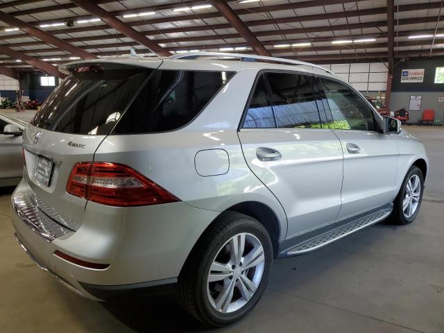 4JGDA5HB5EA359214 - 2014 MERCEDES-BENZ ML 350 4MATIC SILVER photo 3