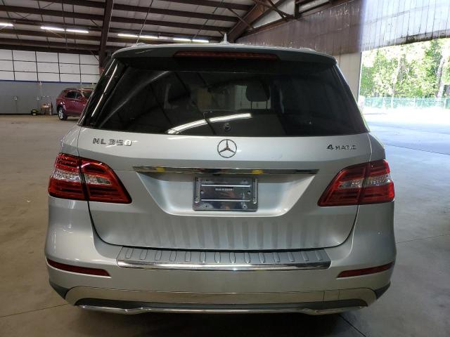 4JGDA5HB5EA359214 - 2014 MERCEDES-BENZ ML 350 4MATIC SILVER photo 6