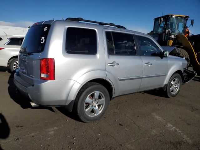 5FNYF4H58BB077681 - 2011 HONDA PILOT EXL SILVER photo 3