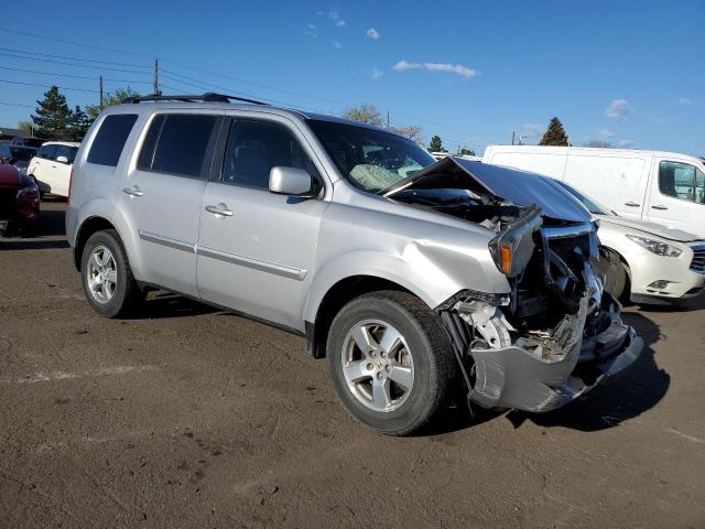 5FNYF4H58BB077681 - 2011 HONDA PILOT EXL SILVER photo 4