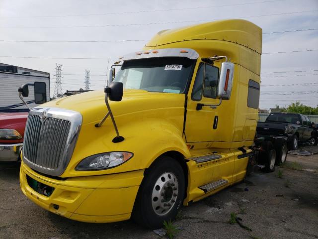 3HSDJSNR6HN741555 - 2017 INTERNATIONAL PROSTAR YELLOW photo 2