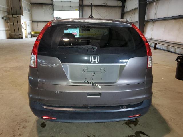 5J6RM3H78CL010609 - 2012 HONDA CR-V EXL GRAY photo 6