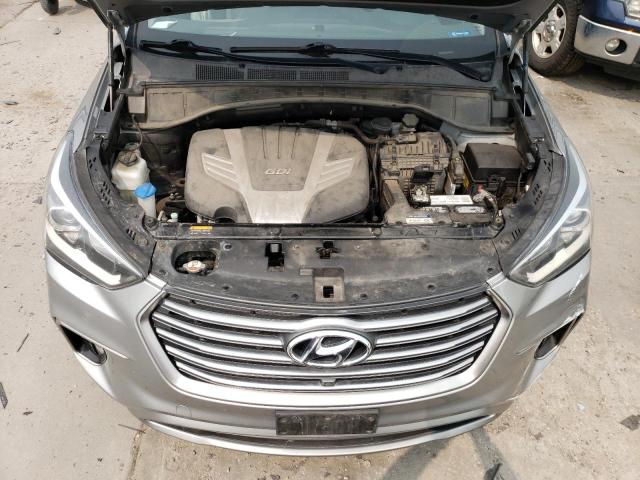 KM8SRDHF3HU240464 - 2017 HYUNDAI SANTA FE SE ULTIMATE SILVER photo 12