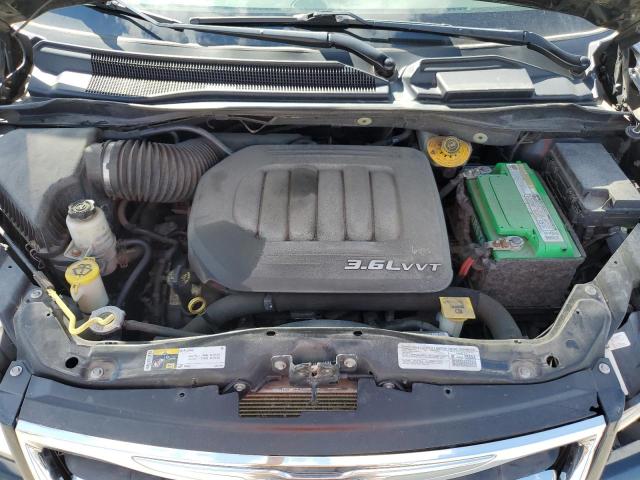 2C4RC1CG1ER286161 - 2014 CHRYSLER TOWN & COU TOURING L BLACK photo 12