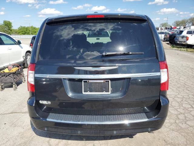 2C4RC1CG1ER286161 - 2014 CHRYSLER TOWN & COU TOURING L BLACK photo 6