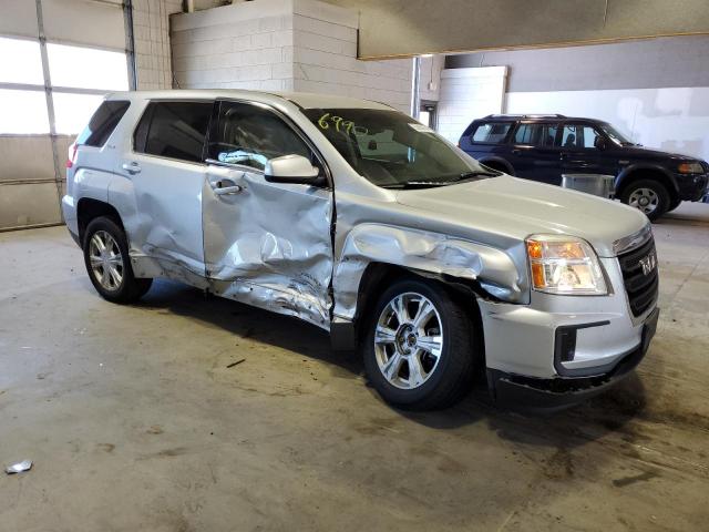 2GKALMEKXH6278618 - 2017 GMC TERRAIN SLE SILVER photo 4