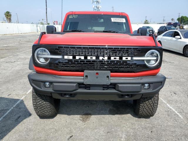 1FMEE5DP4NLB74702 - 2022 FORD BRONCO BASE RED photo 5